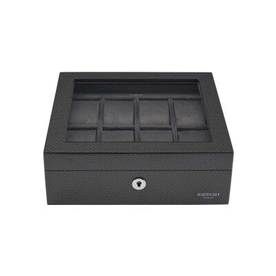 Rapport London Optic Eight Watch Box- Carbon Fibre