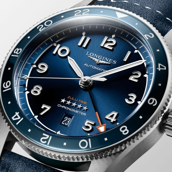 Montre Longines Spirit  Zulu Time L3.812.4.93.2