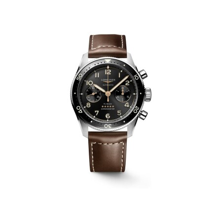 Montre Longines Spirit Flyback L3.821.4.53.2