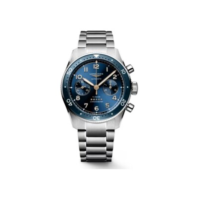 Montre Longines Spirit Flyback L3.821.4.93.6