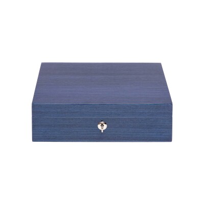 Rapport London Heritage Eight Watch Box - Navy