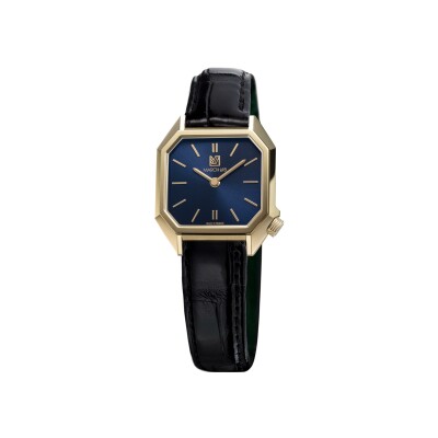 Montre March LA.B Lady Mansart Electrique - Amiral - Alligator Noir