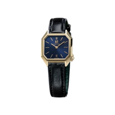 Montre March LA.B Lady Mansart Electrique - Amiral - Chevreau Noir