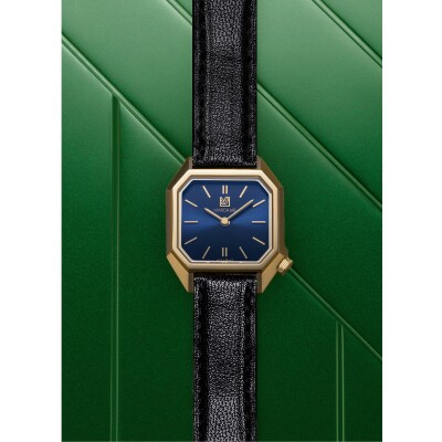 Montre MARCH LA.B LADY MANSART Electrique - Amiral - Chevreau Noir