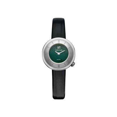 Montre March LA.B Lady Volante Electrique -  Forest - Chevreau Noir
