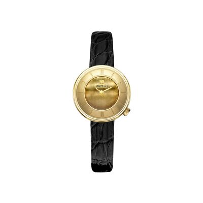 Montre March LA.B Lady Volante Electrique - Gold - Alligator Noir