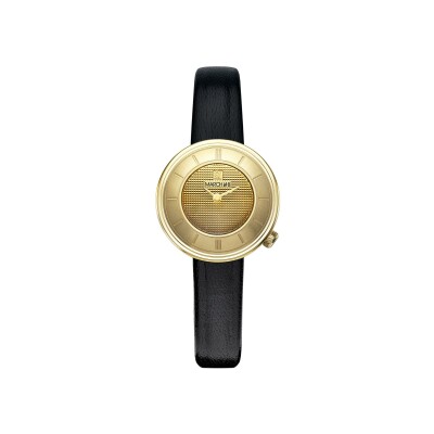 Montre March LA.B Lady Volante Electrique - Gold - Chevreau Noir