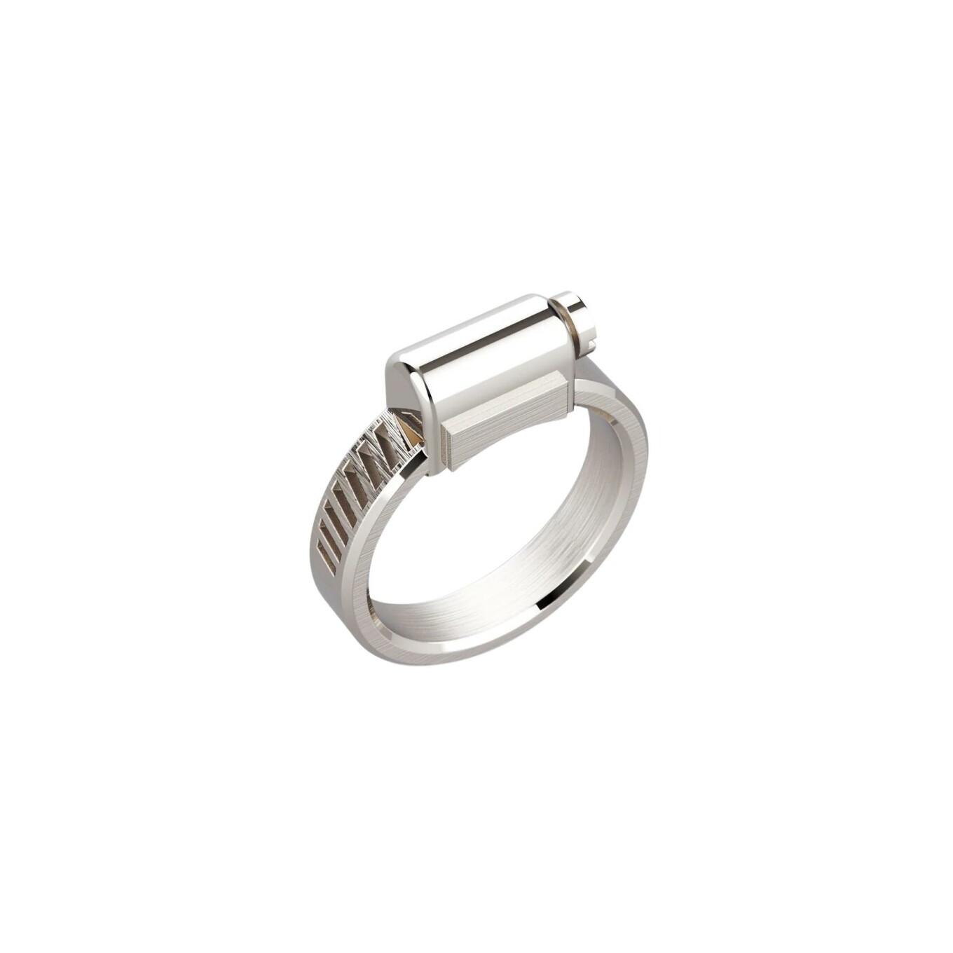 Bague Unknow Brand Love Affair en argent