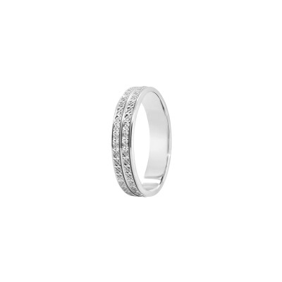 Alliance en platine, 4mm