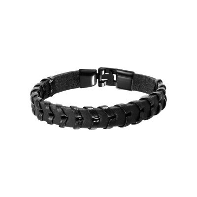 Bracelet LeeCooper en cuir