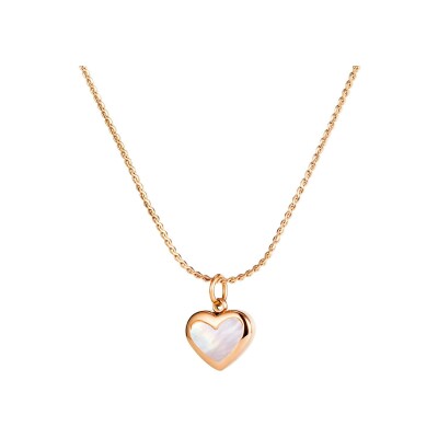 Collier LeeCooper en métal doré et nacre