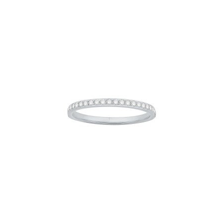 Alliance en or blanc et diamants 0.15ct