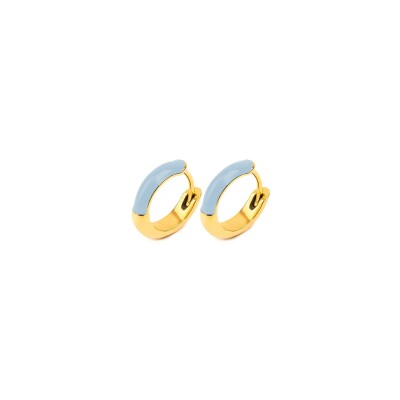 Boucles d'oreilles Simone à Bordeaux Les Attachantes Fleur de Lin en acier inoxydable