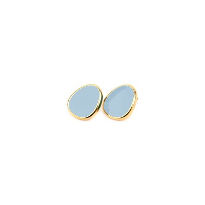 Boucles d'oreilles Simone à Bordeaux Les Délicieuses Fleur De Lin en acier inoxydable