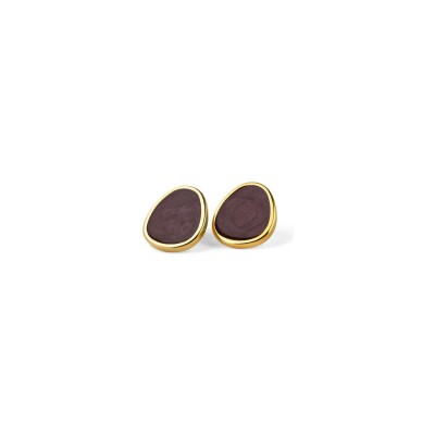 Boucles d'oreilles Simone à Bordeaux Les Délicieuses Carrara Mure en acier inoxydable