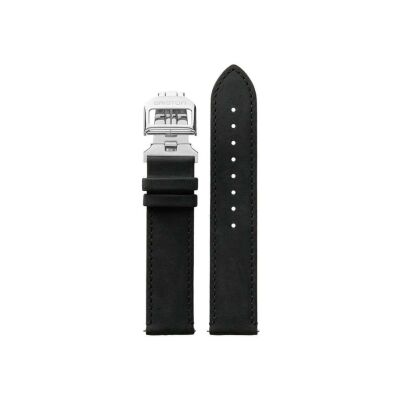 Bracelet de montre Briston en cuir noir 