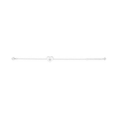 Bracelet La Garçonne en argent et diamant