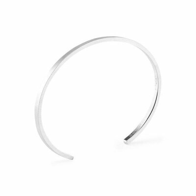 Bracelet le gramme Ruban en argent brossé, 7 grammes