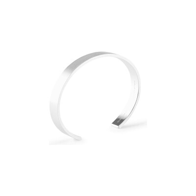 Bracelet le gramme Ruban en argent brossé, 21 grammes