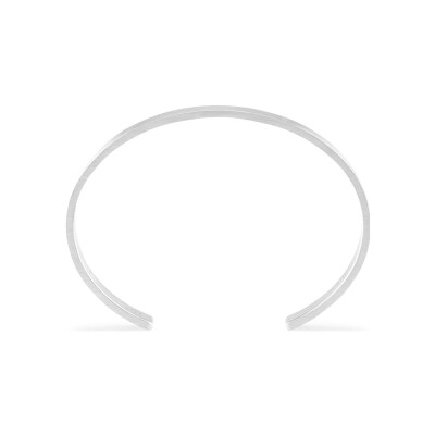 Bracelet le gramme Ruban en argent brossé, 21 grammes