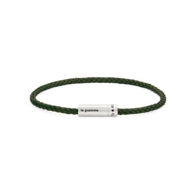 Bracelet le gramme Câble en nato, 7 grammes