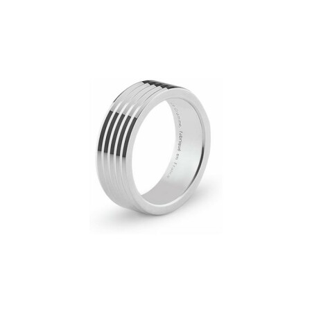 Bague le gramme Ruban en argent poli, 11 grammes