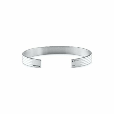 Bracelet le gramme Ruban en argent, 23 grammes