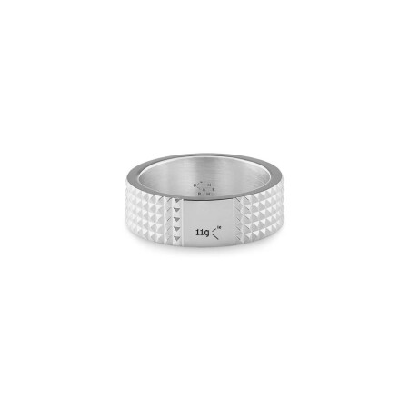 Bague le gramme Ruban en argent poli, 11 grammes