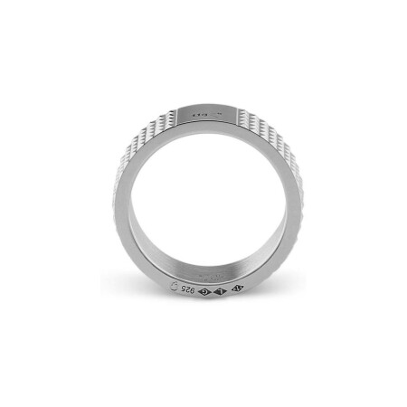 Bague le gramme Ruban en argent poli, 11 grammes