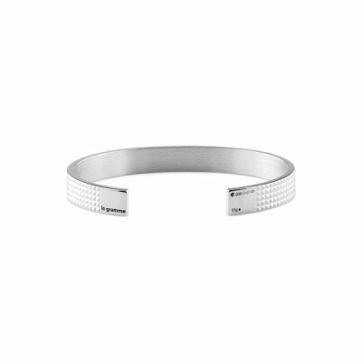 Bracelet le gramme Ruban en argent poli, 23 grammes