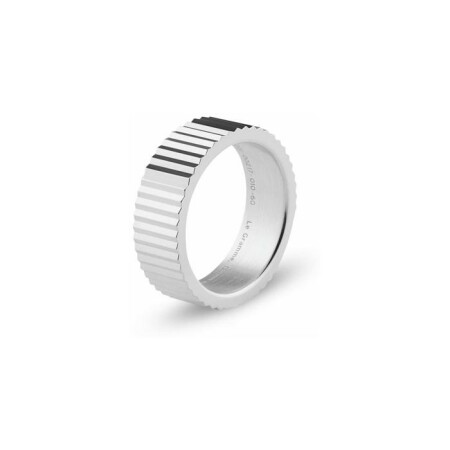 Bague le gramme Ruban en argent poli, 11 grammes