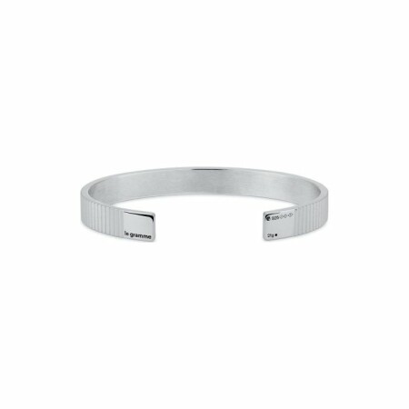 Bracelet le gramme Ruban en argent, 23 grammes