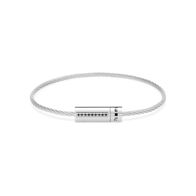 Bracelet le gramme Câble en argent poli, 7 grammes