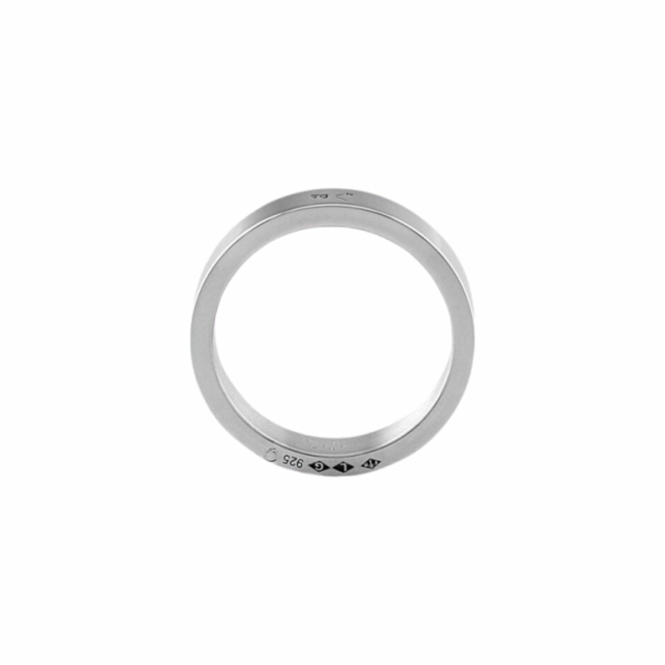 Bague le gramme Ruban en argent poli, 7 grammes