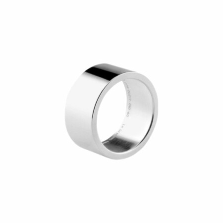 Bague le gramme Ruban en argent poli, 15 grammes