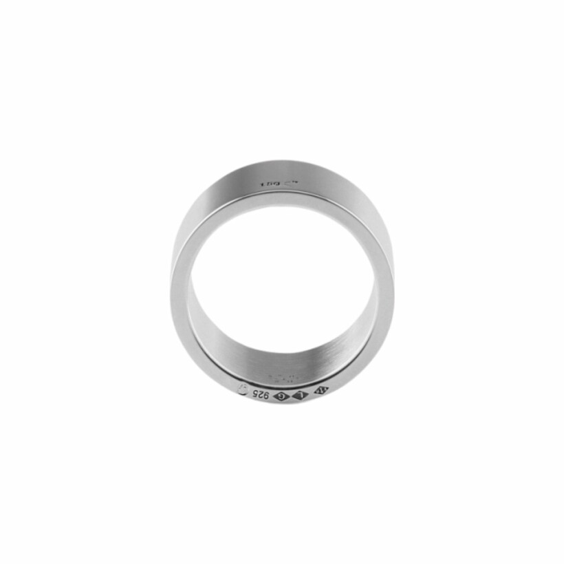 Bague le gramme Ruban en argent poli, 15 grammes