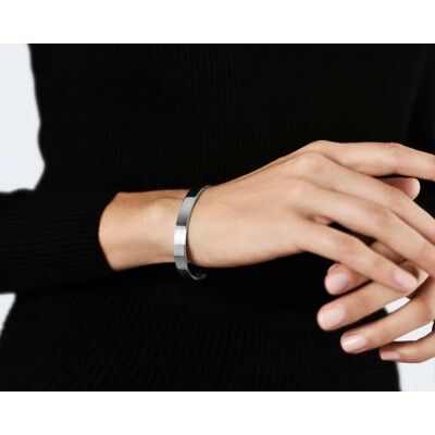 Bracelet le gramme Ruban en argent poli, 21 grammes