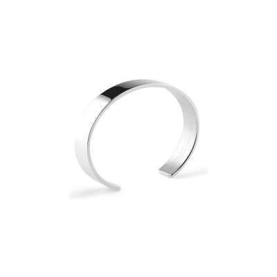 le gramme ribbon bracelet, polished silver, 33 grams