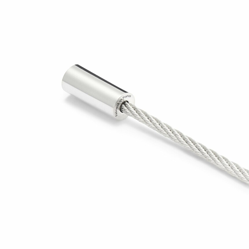 le gramme cable bracelet, polished silver, 9 grams