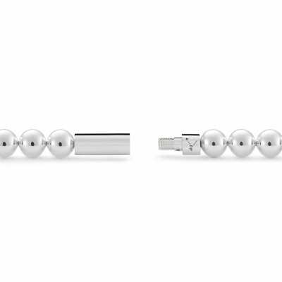 Bracelet le gramme Beads en argent poli, 47 grammes