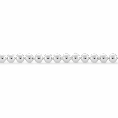 Bracelet le gramme Beads en argent poli, 47 grammes