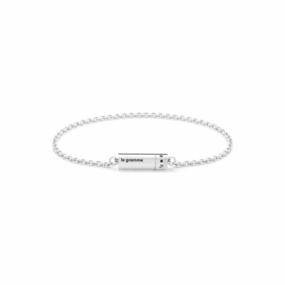 Bracelet le gramme Câble en argent poli, 7 grammes