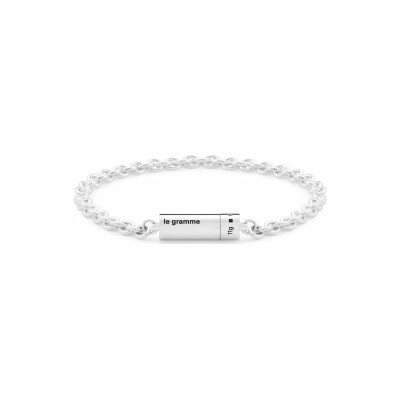 Bracelet le gramme Câble en argent poli, 11 grammes