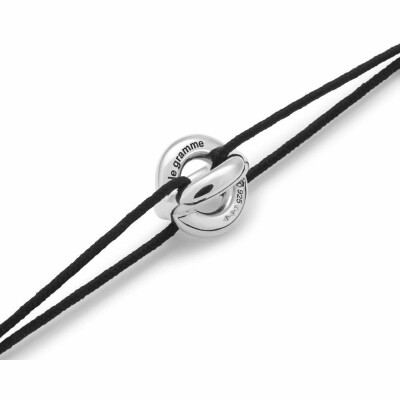 le gramme cordon bracelet, polished silver, 3 grams