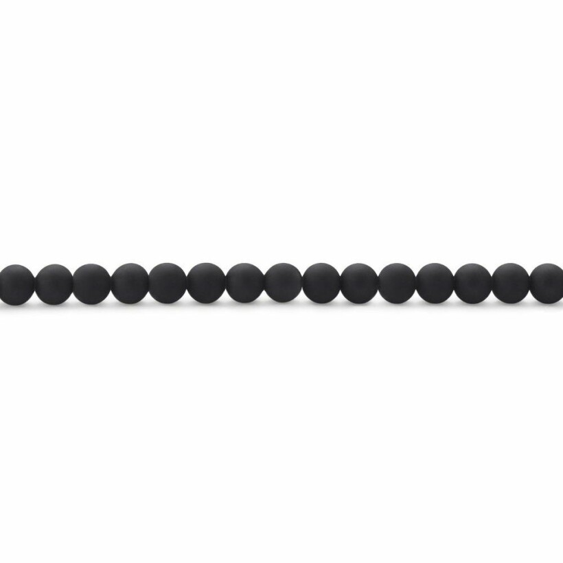 le gramme beads bracelet, silver, 25 grams