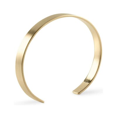 Bracelet le gramme Ruban en or jaune brossé, 21 grammes