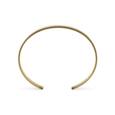Bracelet le gramme Ruban en or jaune brossé, 21 grammes
