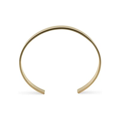 Bracelet le gramme Ruban en or jaune brossé, 33 grammes