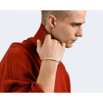 Bracelet le gramme Ruban en or jaune poli, 21 grammes