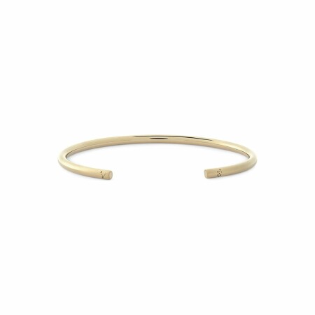 Bracelet le gramme Jonc en or jaune poli, 17 grammes